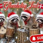 🎄 Magisk Juleeventyr: Dyr i Vinterlandet + Dansk Julemusik 🎵